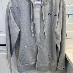 Champion Light Gray Knit Top